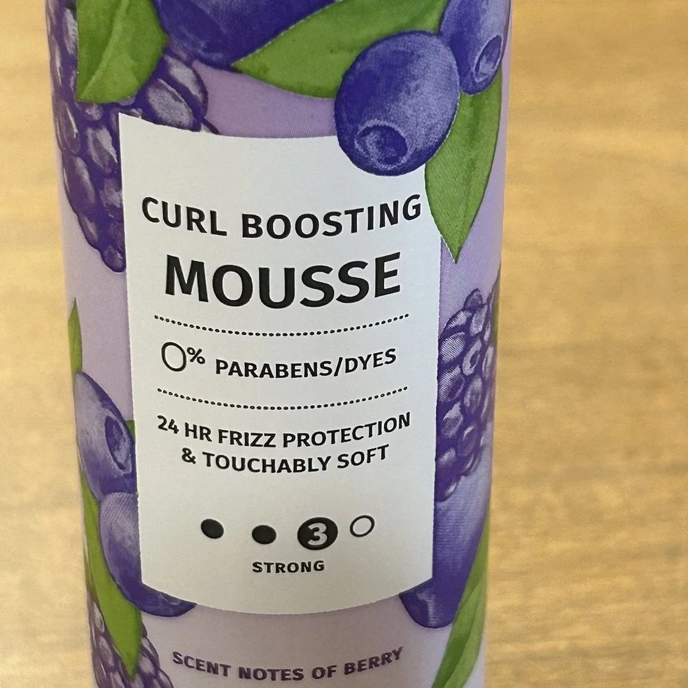 Herbal Essences Curl Boosting Mousse #3 Strong Hold Hibiscus, 6.8oz Hair Woman's